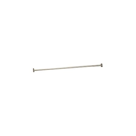 Moen 5' Fixed Straight Shower Rod in Brushed Nickel SF2143BN